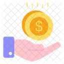 Save Money Revenue Donation Icon