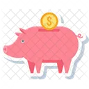 Save Money Savings Piggy Icon