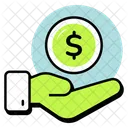 Revenue Donation Payment Icon