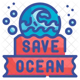 Save Ocean  Icon
