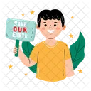 Save our earth  Icon