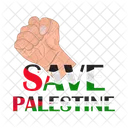 Free Palestine Icon