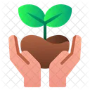 Save Ecology Leaf Icon