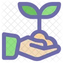 Sprout Leaf Plant Icon