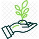 Save Plants Earth Eco Icon