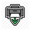 Printer Loading Document Icon