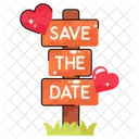Party Save Date Icon