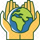 Save The Earth Environmental Protection Earth Day Icon