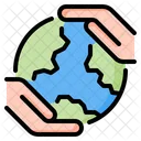 Save The Earth Save The World Save Icon