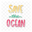 Save the ocean  Icon