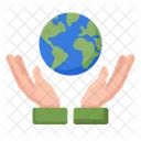 Save The Planet Save The World Environment Icon