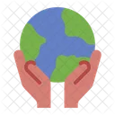 Save The Planet Globe Earth Icon