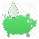 Save Water Green Icon