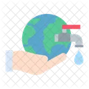 Save The Water Water Day Water Saving Icon