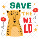 Save the wild  Icon