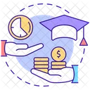 Save time and money  Icon