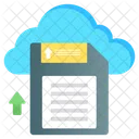 Cloud Memory Cloud Storage Save To Cloud Icon