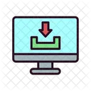 Save To Desktop Arrow Download Icon