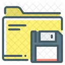 Folder Save Save To Folder Icon