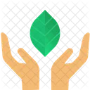 Save Tree Leaf Ecology Icon