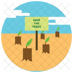 Save trees  Icon