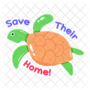 Save Turtle  Icon