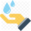 Save Water Hand Icon