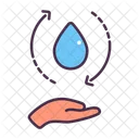 Water Ecology Save Icon