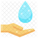 Hand Hold Water Icon