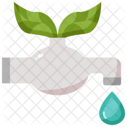 Save Water  Icon