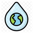 Save Water Drop Water Icon