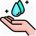Save Water Water Hand Icon