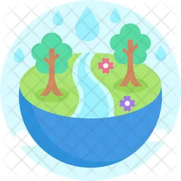 Save Water  Icon