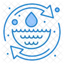 Save Water Protection Green Icon