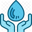 Save Water Nature Conservation Icon