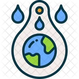 Save Water  Icon