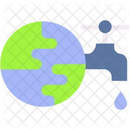 Save water  Icon