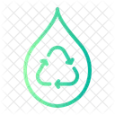 Save Water Recycling Eco Friendly Icon