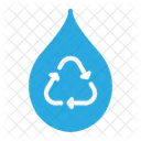 Save Water Recycling Eco Friendly Icon
