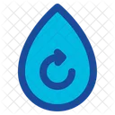 Save Water Water Recycle Icon