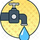 Save Water Conservation Efficiency Icon