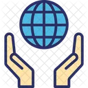 Environment Protection Global Safety Global Warming Icon