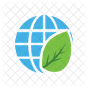 World Eco Leaves Icon
