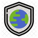 Save World Protection Shield Icon