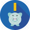 Saving Piggy Bank Icon
