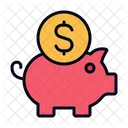 Saving Pig Finance Icon