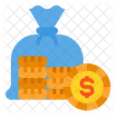 Saving Money Bag Money アイコン