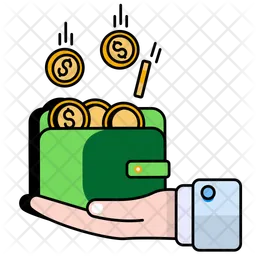 Saving money  Icon