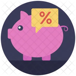 Saving Ratio  Icon