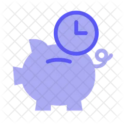 Saving Time  Icon